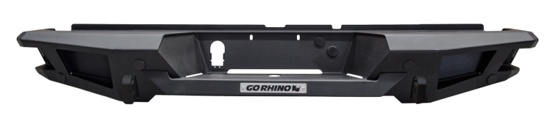 Chevrolet Silverado 1500 LD Bumper - Rear - Go Rhino - BR20 - Textured Black - `14-`19